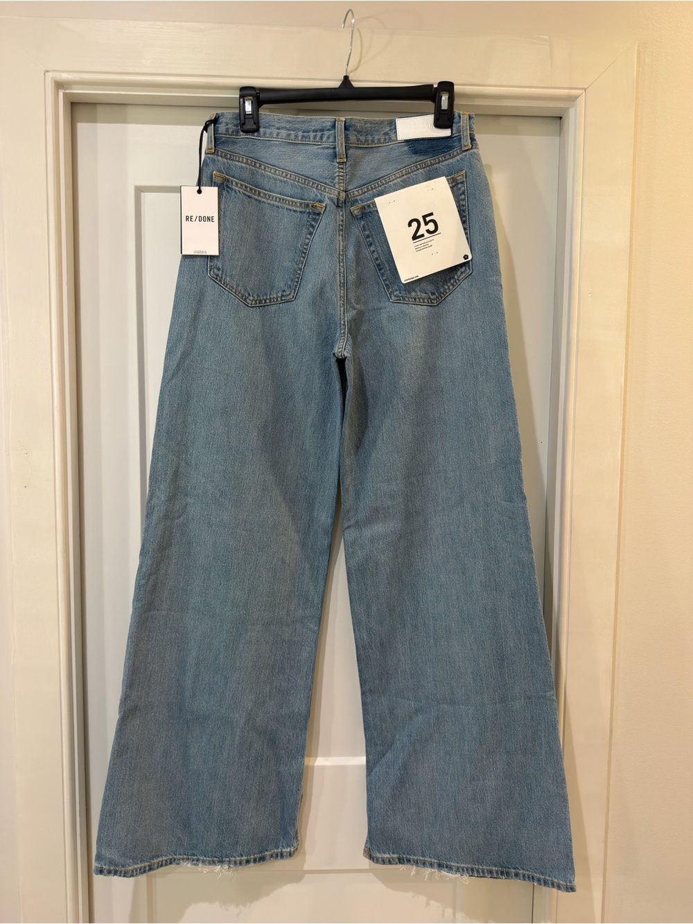 RE/DONE Low-Rise Wide Leg - Picture 4 of 6